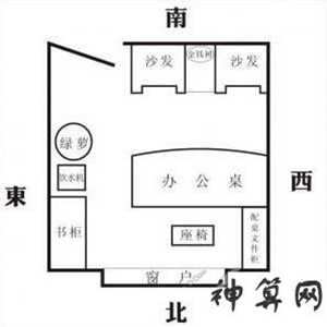 坐北朝南办公室风水(坐北朝南办公室风水布局)