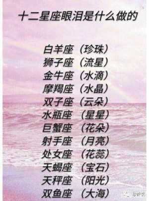 星座大盘点不得不知的12星座之最排行榜(12星座之最排行榜大全)