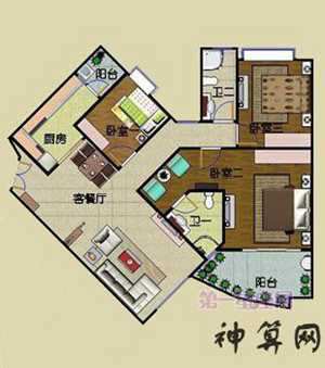不规则房型风水破解(不规则房型风水破解图片)