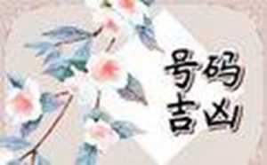 电话号码后四位测吉凶(电话号码后四位测吉凶最准的)