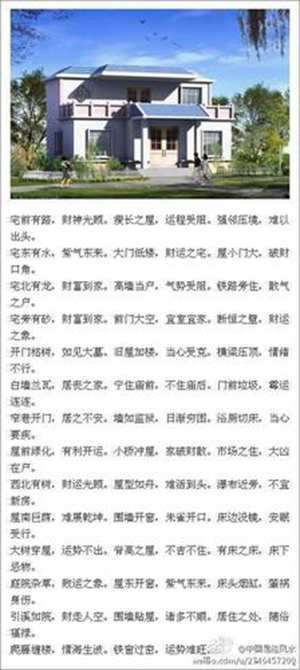 住宅风水吉凶查询网(住宅风水吉凶查询)