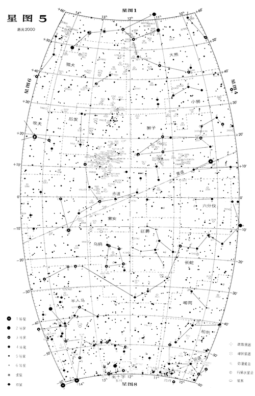 天上的星座图片(天上的星座)