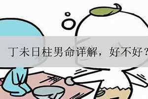 丁未日柱论命 丁未日柱男命感情