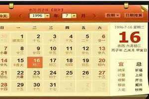 农历新历同一天生日一生中有几次(农历新历)