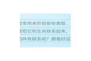 冲锋陷阵是什么意思(冲锋陷阵是什么生肖)