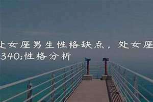 处女座男生的性格分析缺点和优点(处女座男生的性格分析)