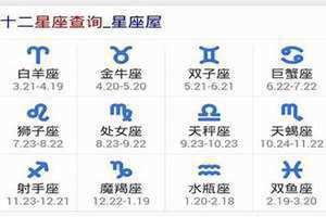 正月十二是什么星座(正月是什么星座)