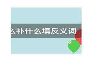 取什么补什么成语四个字(取什么补什么)