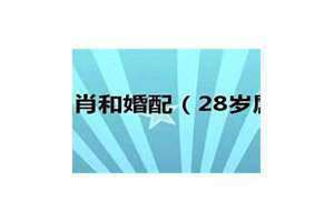 28岁属什么生肖2024年 28岁属什么生肖 今年多大