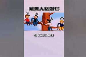 暗黑人格测试免费版(暗黑人格测试)