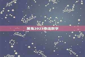 属兔的幸运数字是1987年出生 属兔的幸运数字1975是什么