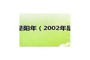2002年是什么命 五行属什么(2002年是什么命)