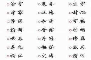 男孩取名大全字典免费 男孩取名大全字典龙宝宝