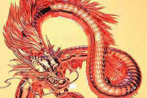 红色龙图片(红色龙)