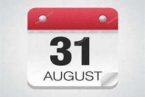 8月31日(8月31)