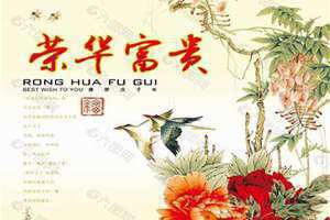 荣华富贵小说 荣华富贵是什么生肖