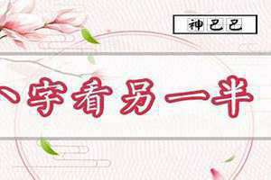 八字看另一半长相(八字看另一半)
