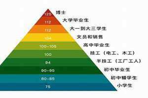 智商等级标准表100到120为优秀(智商等级)