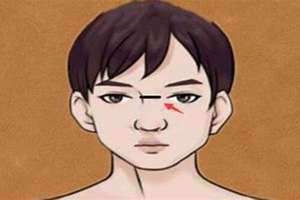山根有横纹的男人大富大贵 眉毛山根有横纹的男人