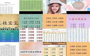 王取名女孩名字 文艺