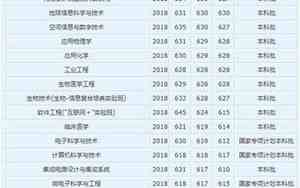 电子科技大学王牌专业排名一览表