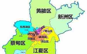 武汉有哪些区有几个区县