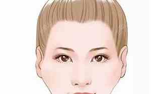 颧骨高女生眼角上扬面相图片