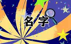 取一个低调的名字