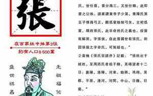 张姓的历史来源