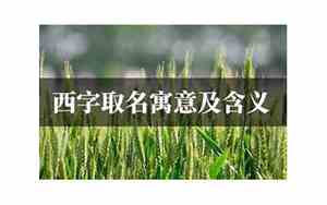 霖字取名寓意及含义