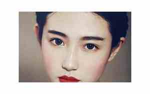 女人眉毛浓弯弯的面相图片