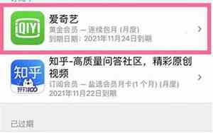 怎么停止爱奇艺自动续费功能