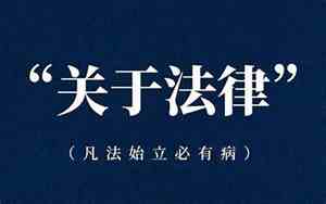 夸赞法律的句子