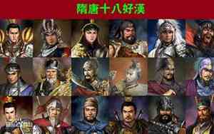隋唐英雄排名好汉排名榜程咬金