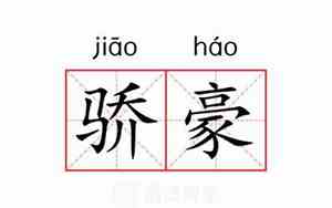 豪的意思和含义起名字男孩子