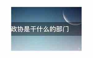 郑州市政协是干什么的
