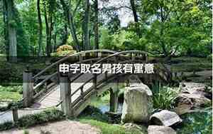 申字取名寓意