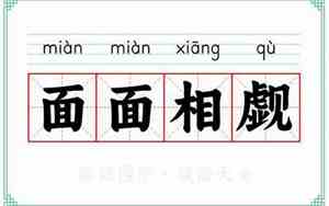 面面相觑栩栩如生