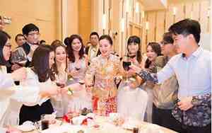 婚礼宴席敬酒词