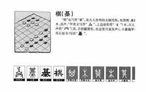 棋字取名寓意