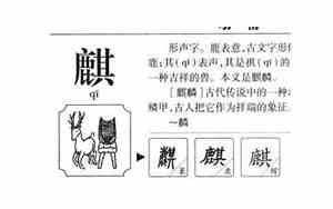 麒字取名慎用
