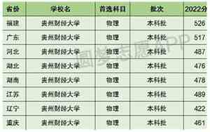 贵州财经大学排名全国第几位