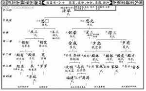 魏家家谱名字