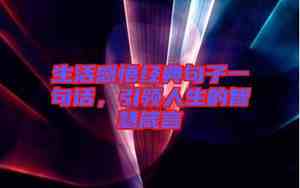 生活的智慧发明的句子怎么写
