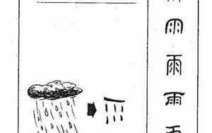 雨字取名寓意及含义