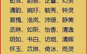 烁字取名女孩名字