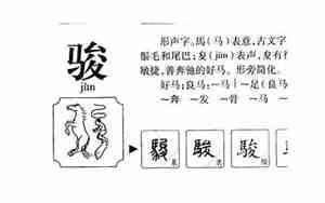 骏字取名的寓意