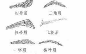 眉毛弧度很大的女人面相