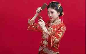 婚庆梳头祝福语大全