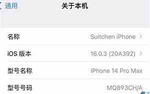 怎么看苹果手机型号和屏幕尺寸